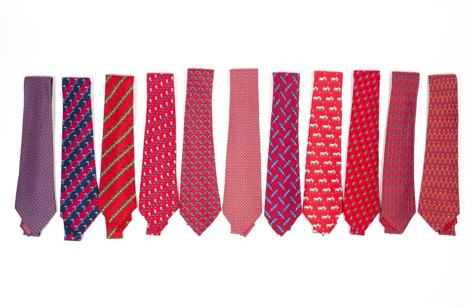 11 Hermes Silk Ties (1 of 3)