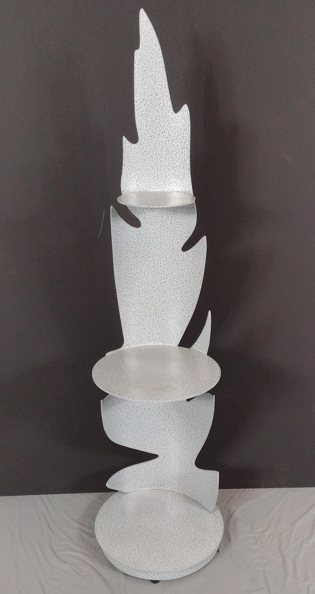 Powder Coated Steel Shelf Sculpture By James Cavagnaro (1 of 9)