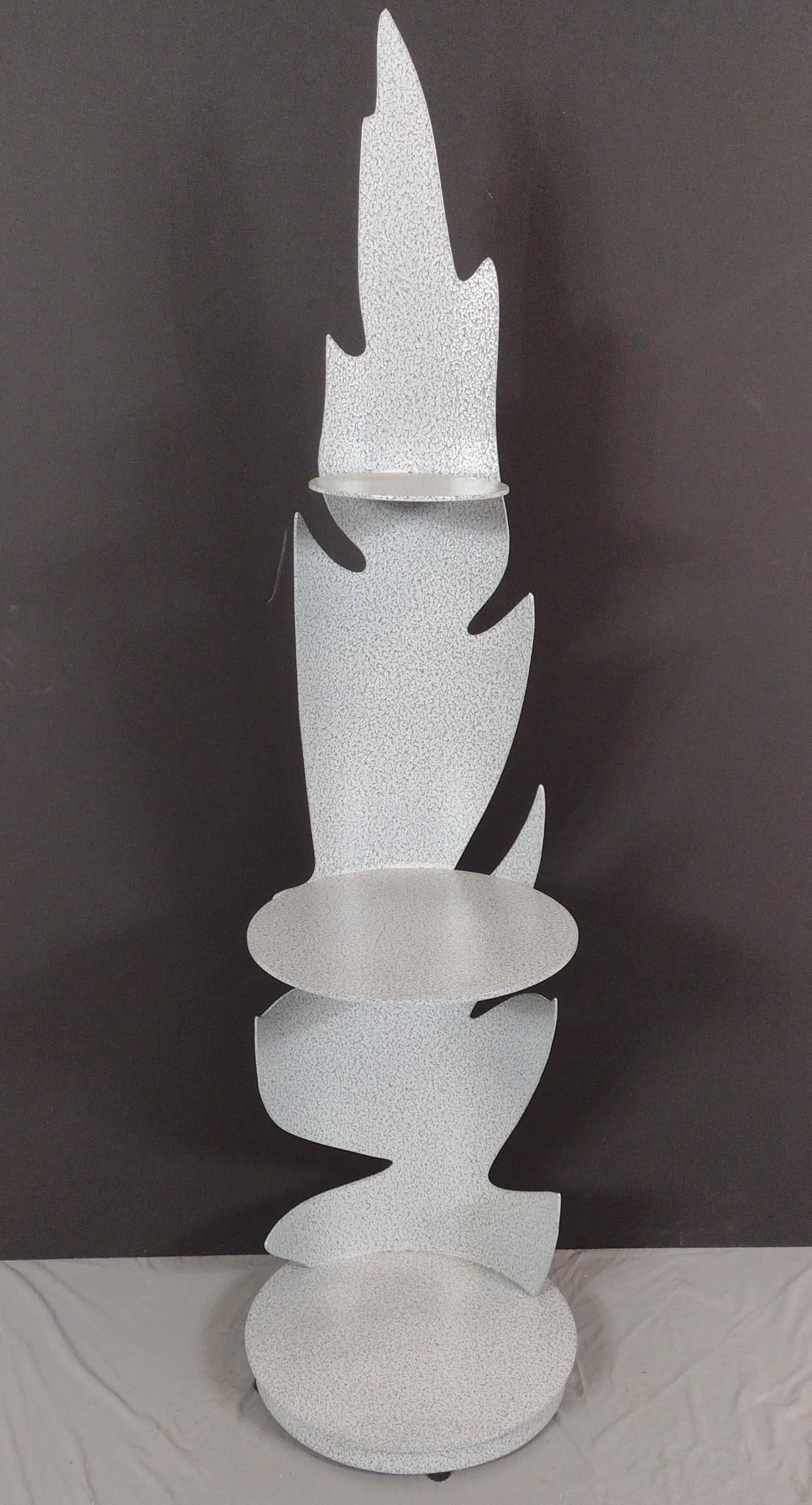 Powder Coated Steel Shelf Sculpture By James Cavagnaro (1 of 9)