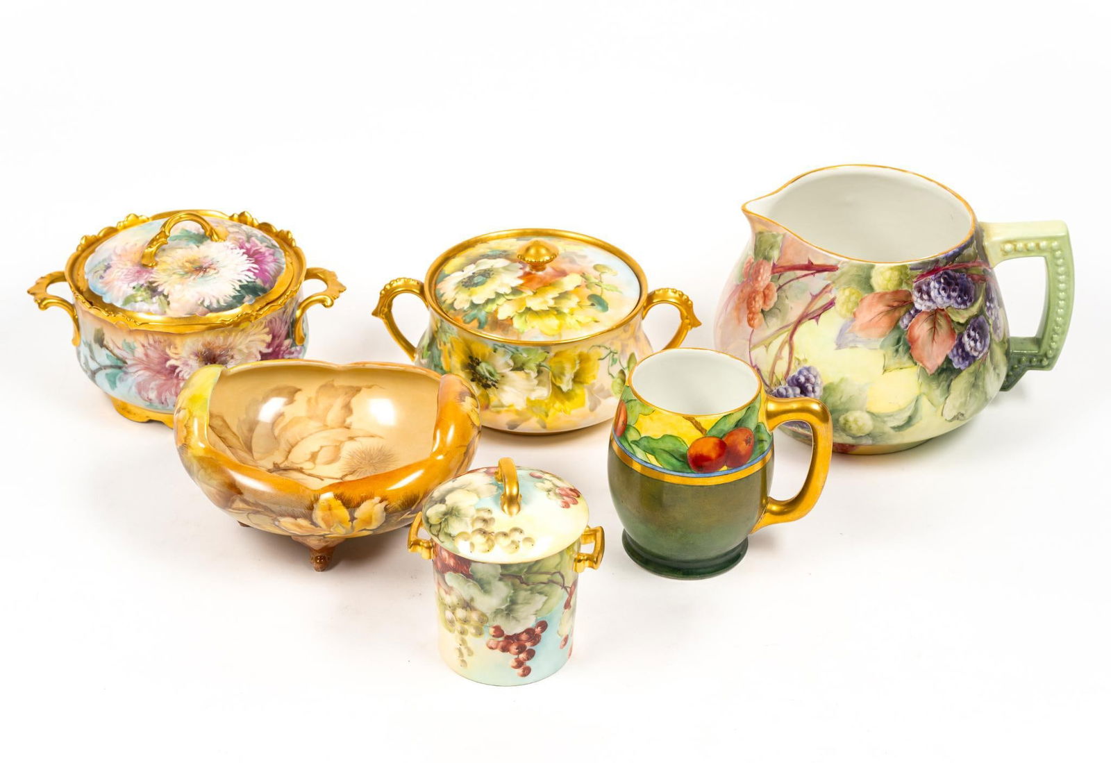 6 Limoges Porcelain Serving Pcs (1 of 4)