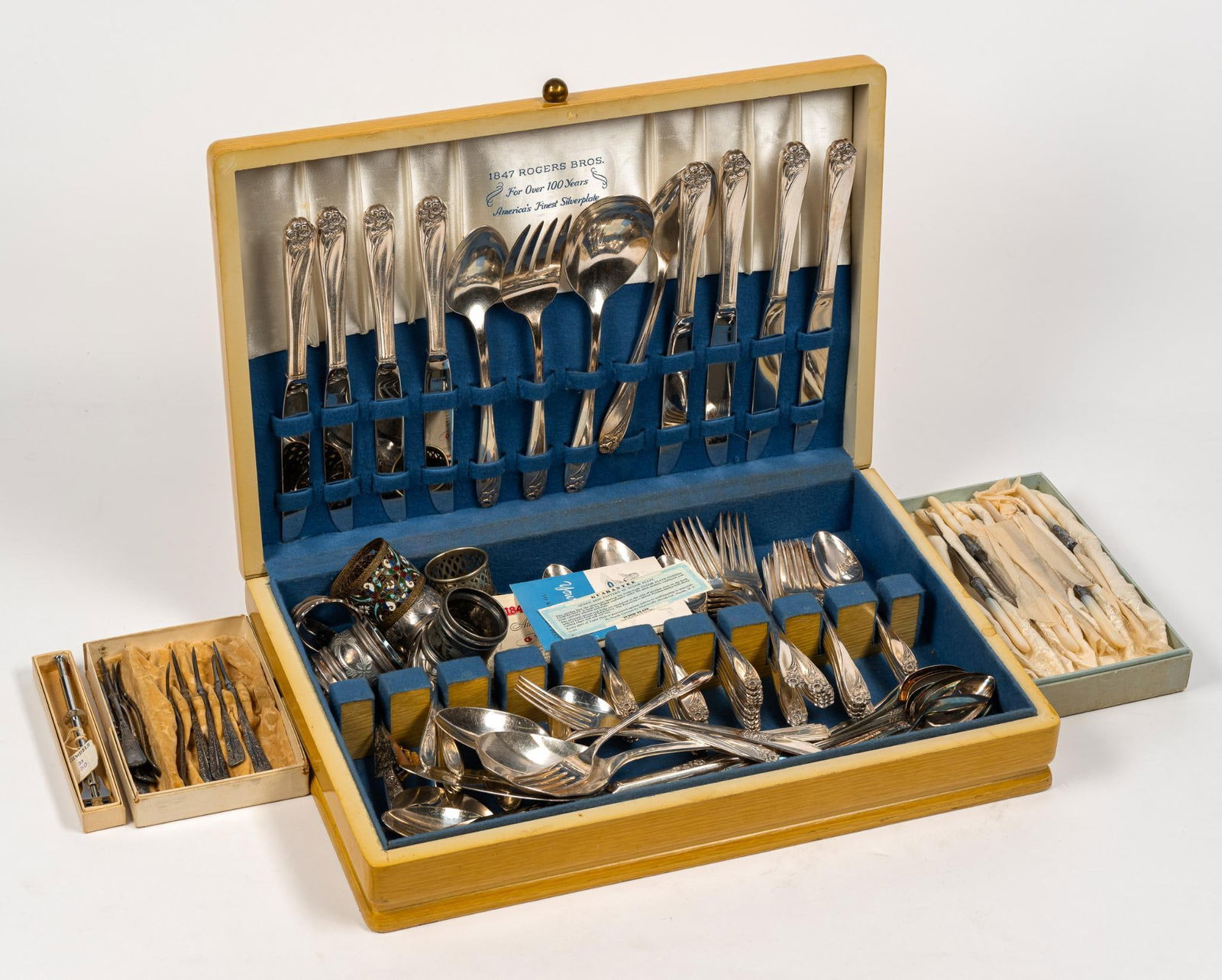 Silverplate Flatware Service w/ Additions (1 of 4)