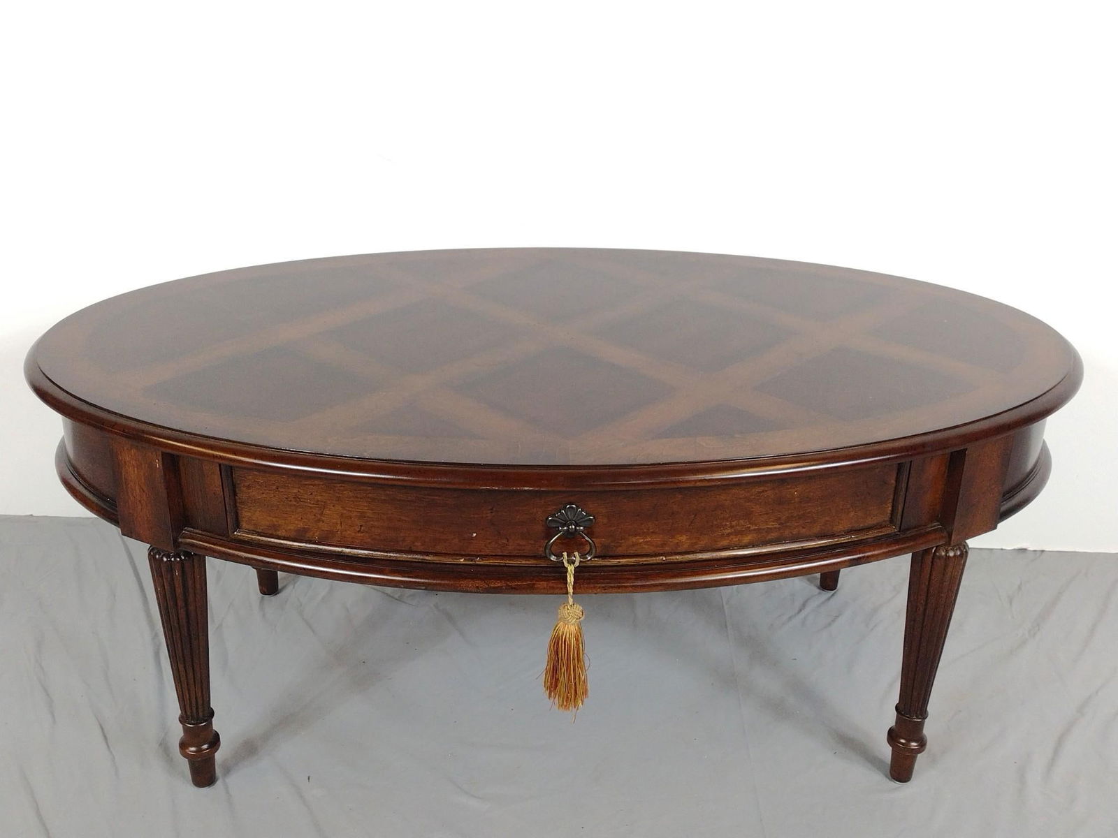 Hammary Oval Cocktail Table (1 of 7)