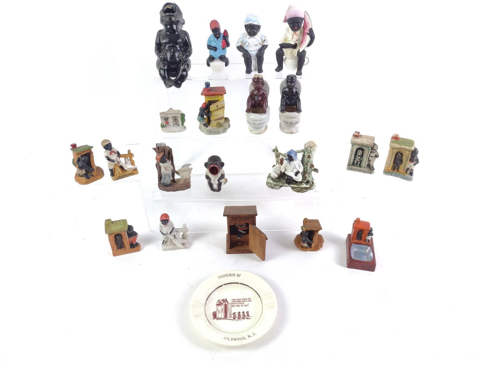 21 Black Americana Figurines and Decorative Items (1 of 6)