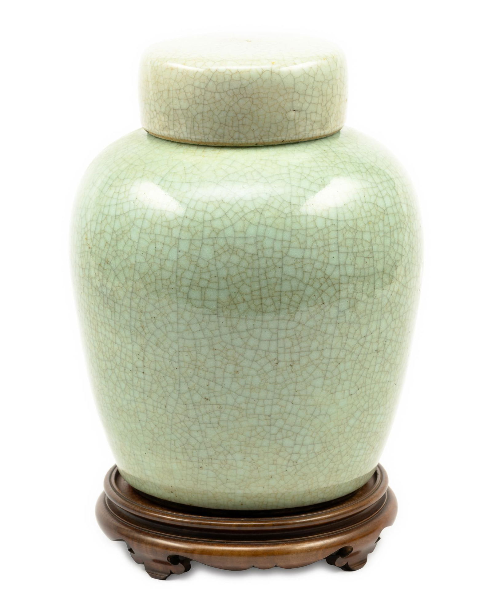 Celadon Ginger Jar (1 of 4)