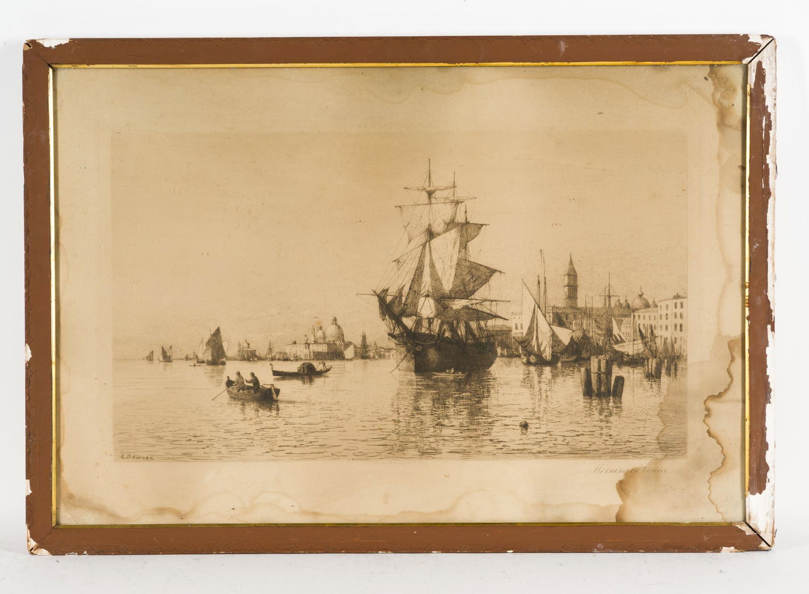 L.D. Eldred Lithograph (1 of 4)