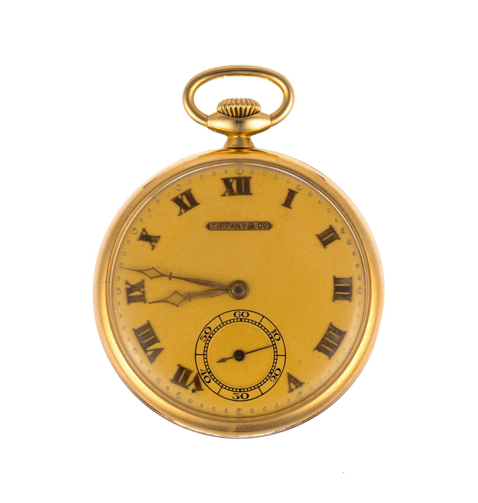 18K Gold Tiffany & Co. Pocket Watch (1 of 6)