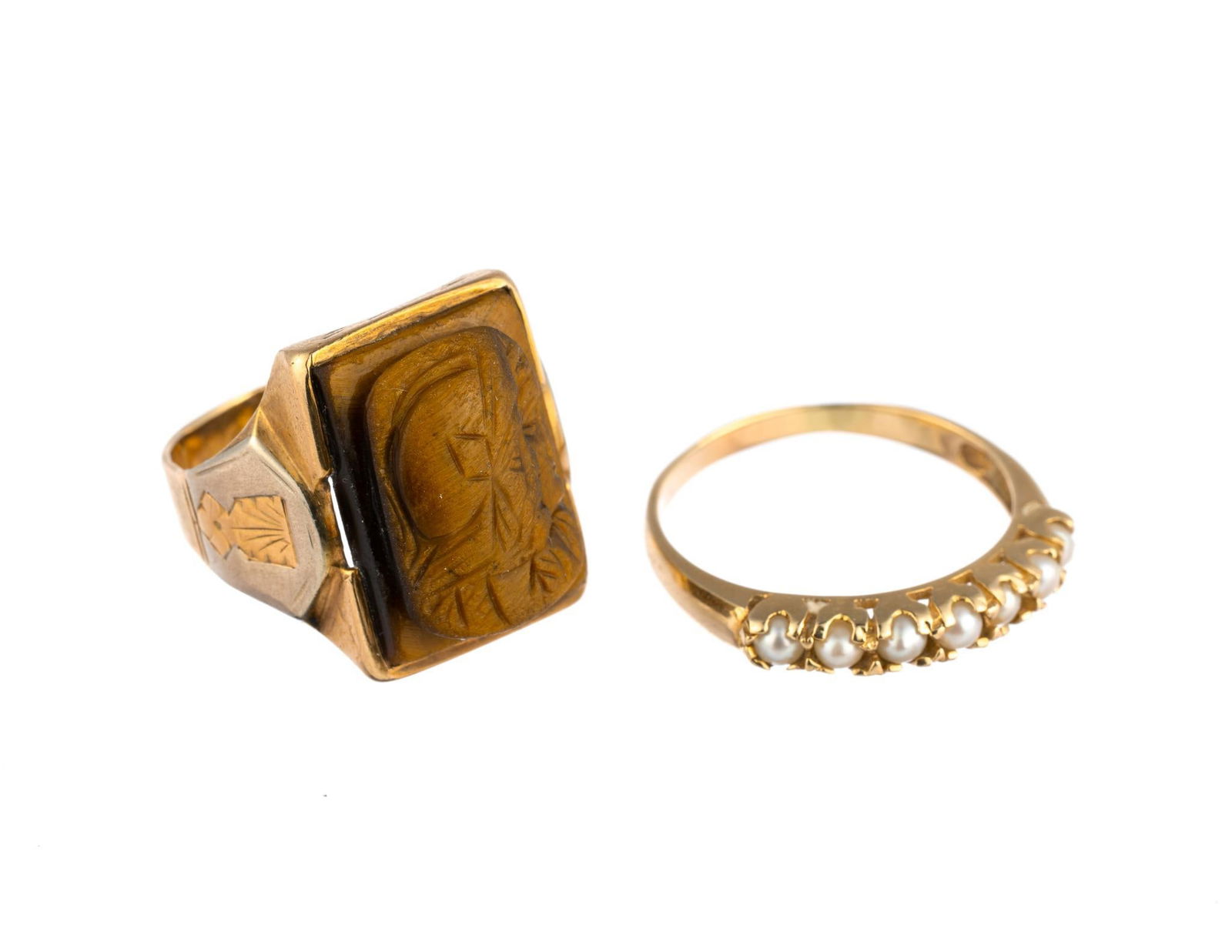 Two 10K Gold Rings (1 of 5)