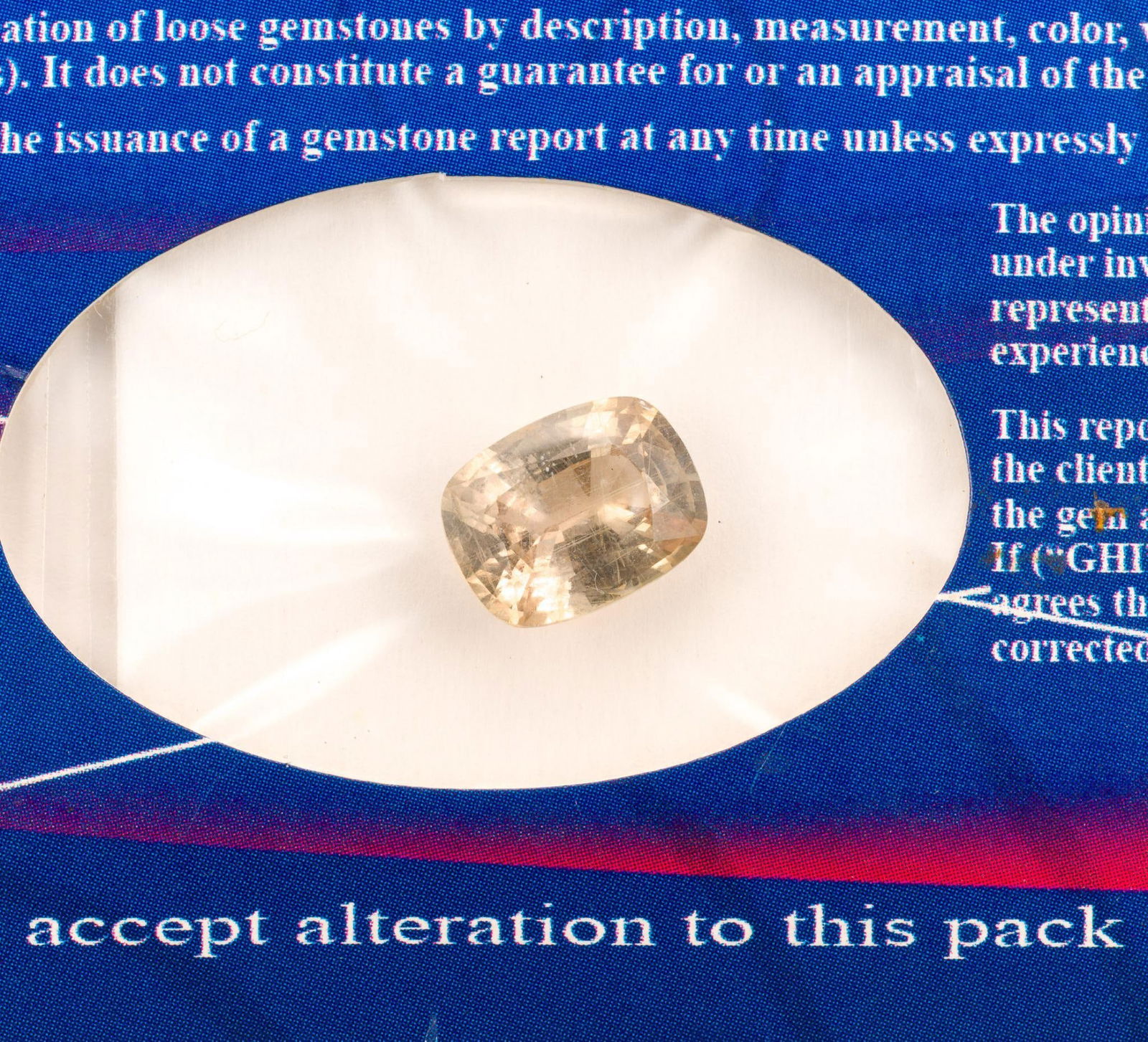 Unmounted Sapphire: CU/Facet, 3.71 carats, unheated. From a selection of fine gemstones of a retiring GIA Graduate Gemologist, custom jewelry designer, appraiser, artist, and avid collector.