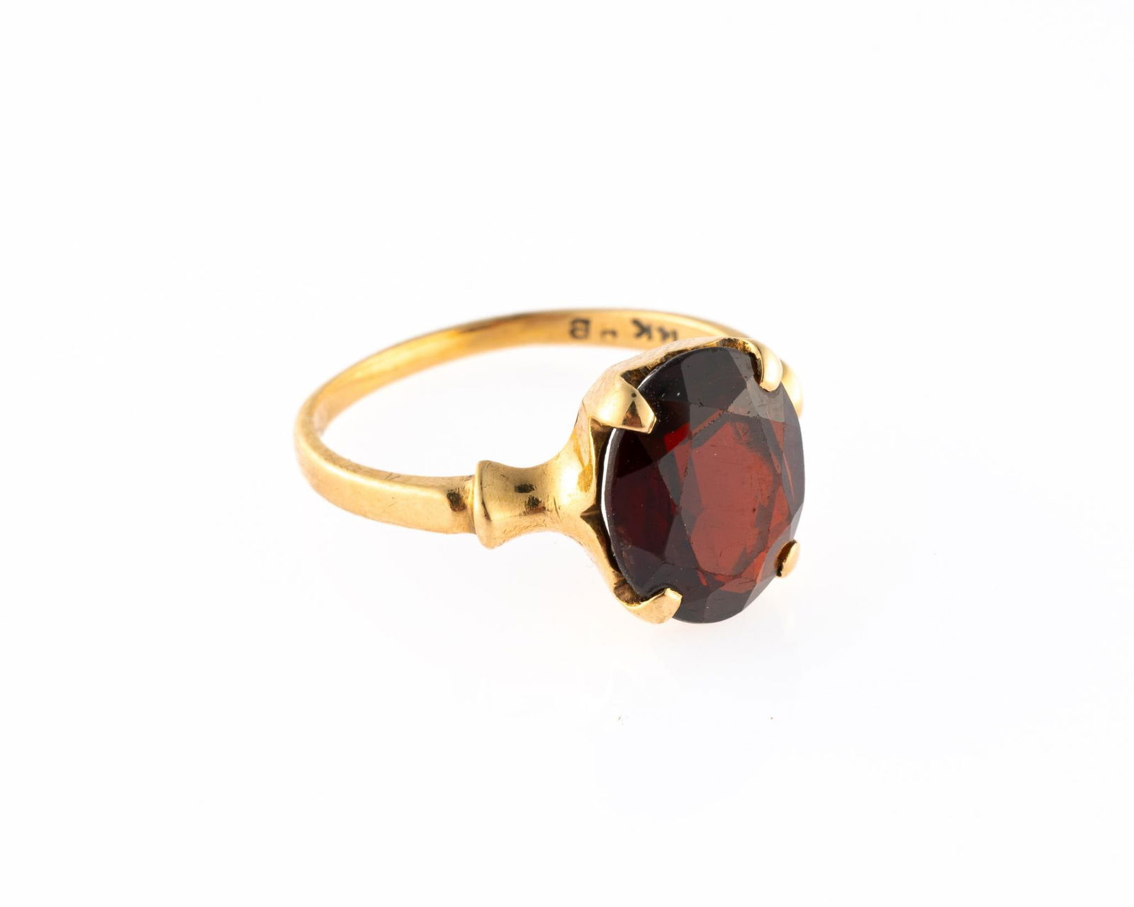 14K Gold and Garnet Ring (1 of 4)