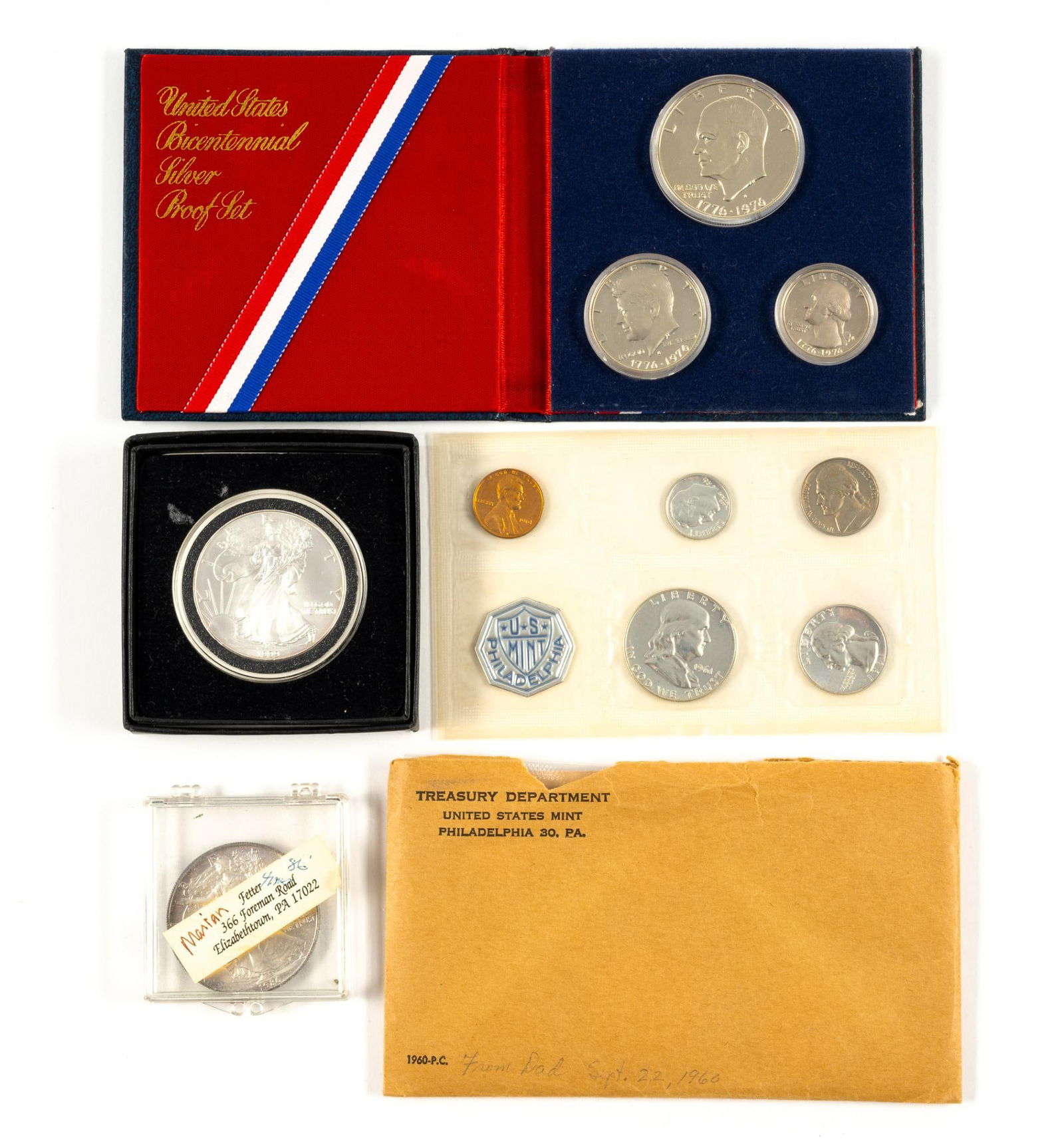 Silver American Eagles And Mint Sets (1 of 3)