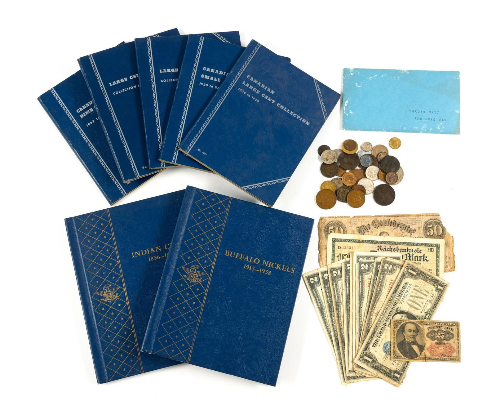 U.S. Coins Canadian Coins And Currency Including Silver (1 of 11)