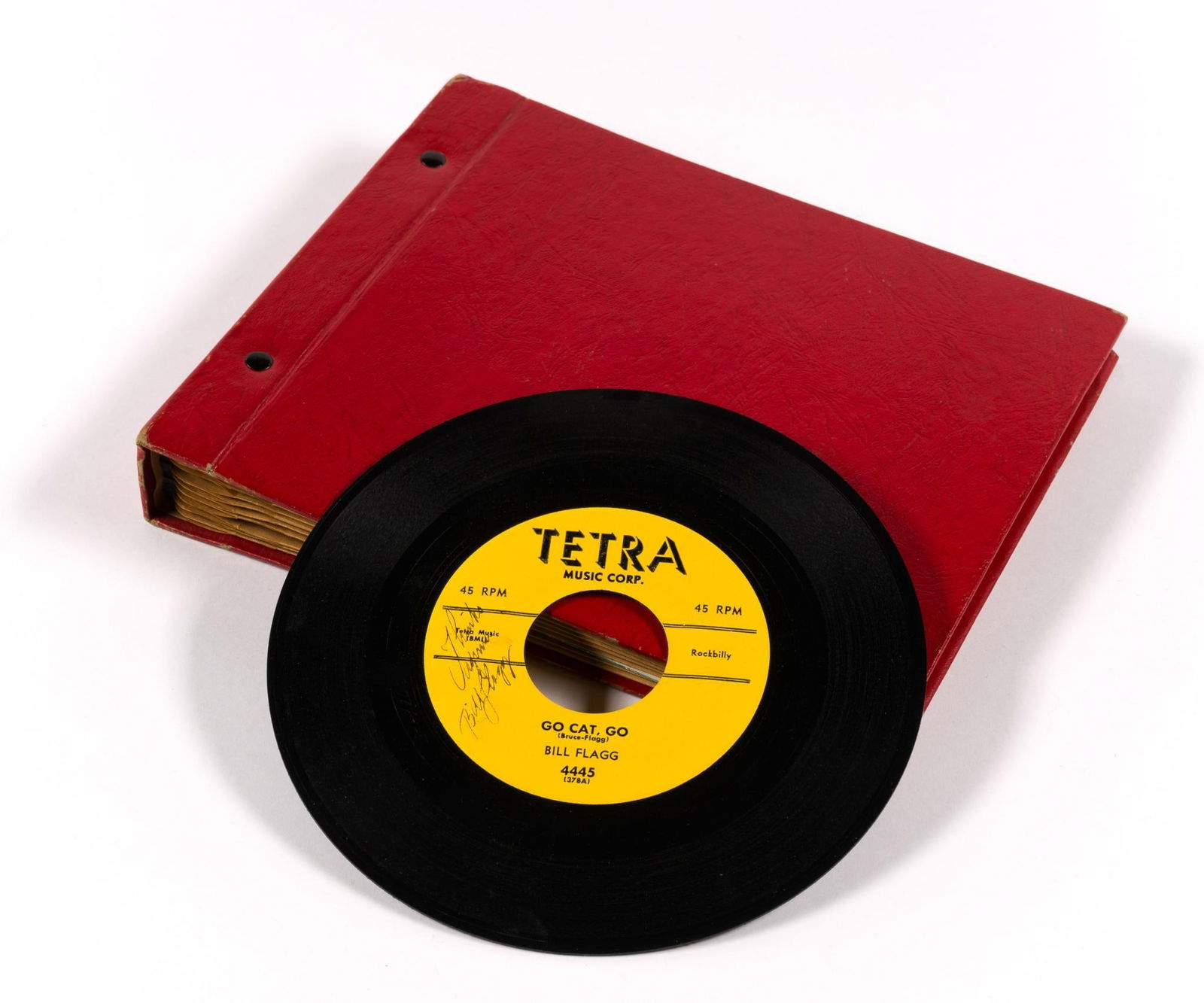 1950's 45 RPM Record Albums Original Signatures (1 of 3)