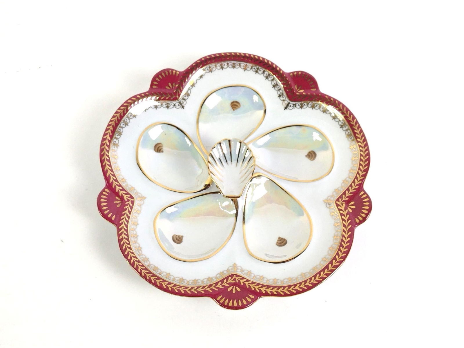 Antique Limoges Oyster Plate (1 of 3)