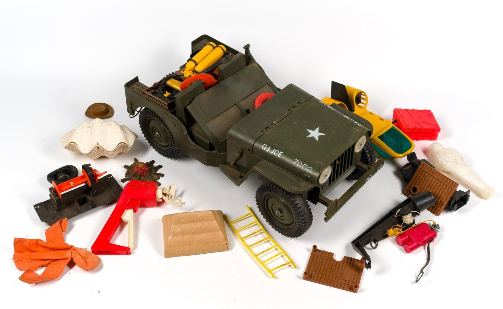 GI Joe Toys incl. Jeep (1 of 1)