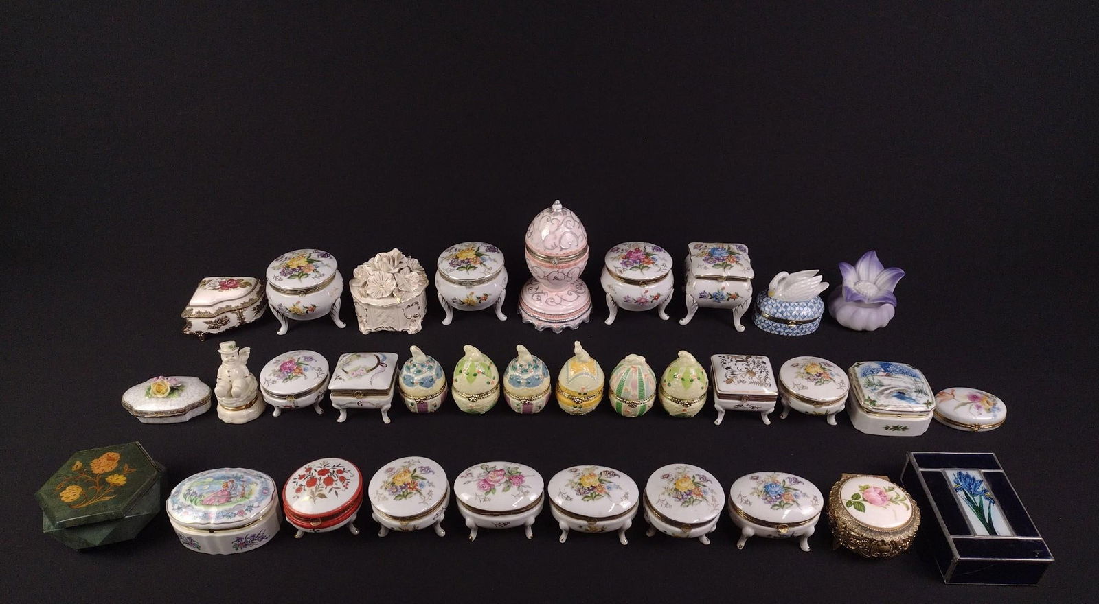 33 Trinket Boxes incl. Musical (1 of 16)