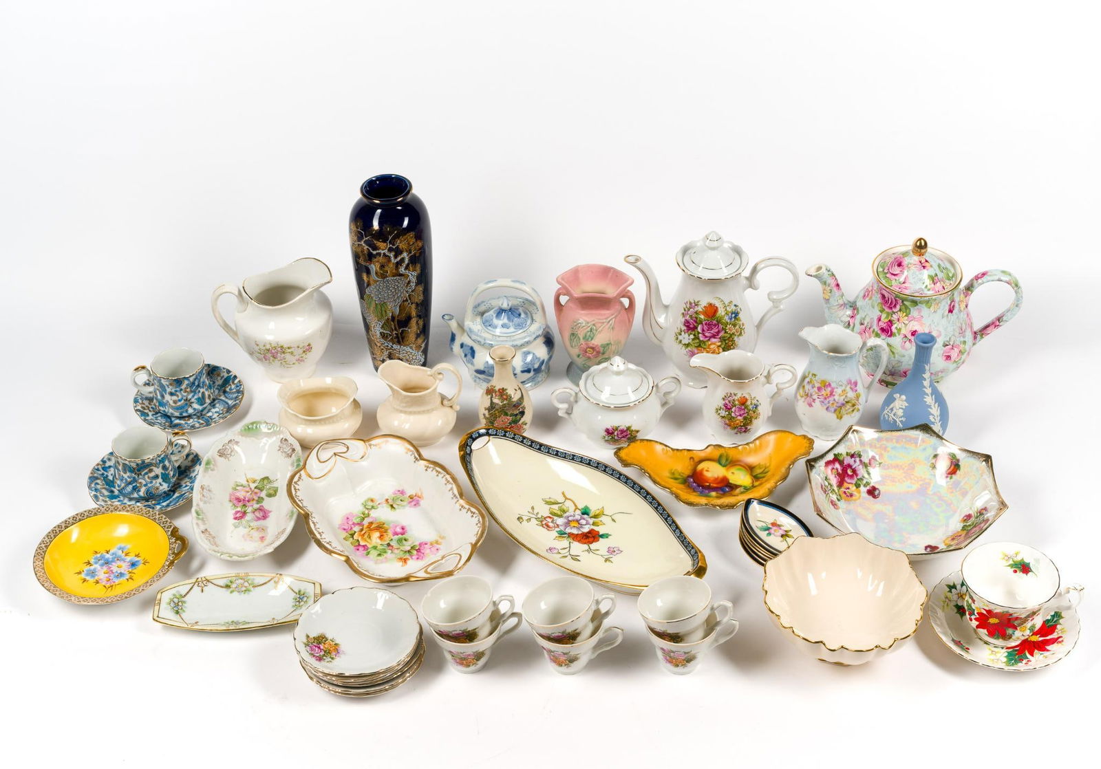 Lot of Porcelain incl. Tea Pots (1 of 4)