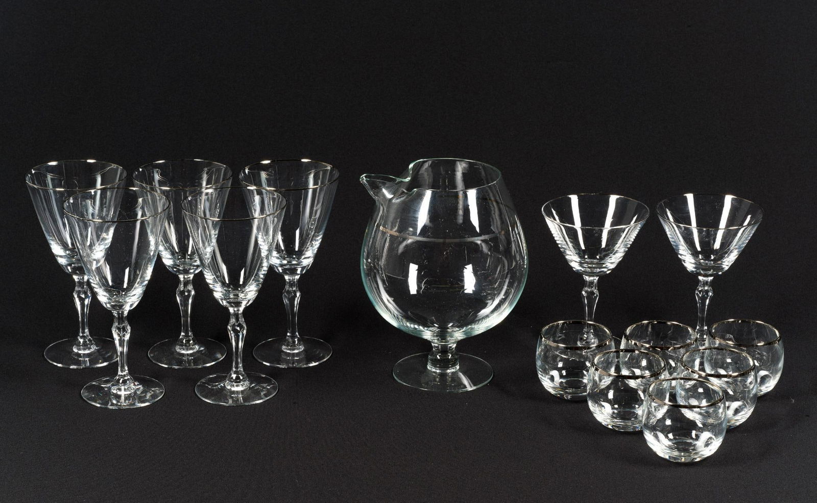 14 Pcs Fostoria Glassware (1 of 4)