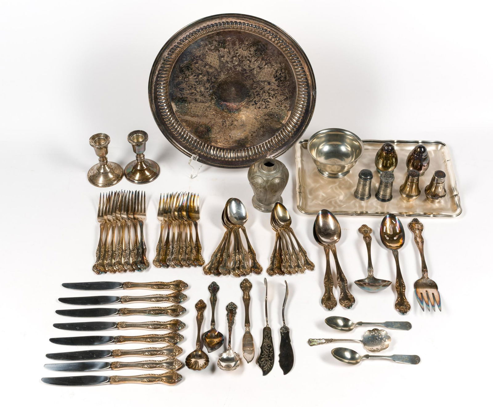 Silverplate and Weighted Sterling Silver (1 of 4)