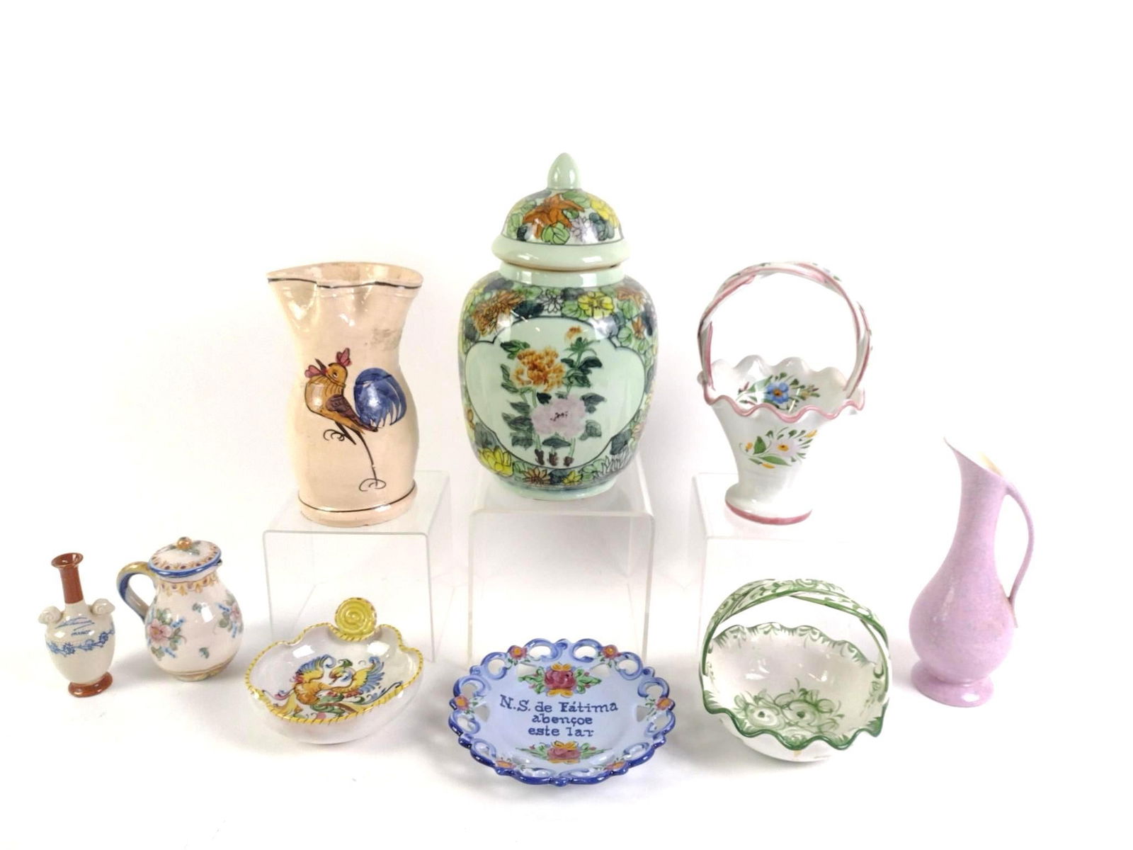 9 Pcs of Italian & Portuguese Ceramics (1 of 8)