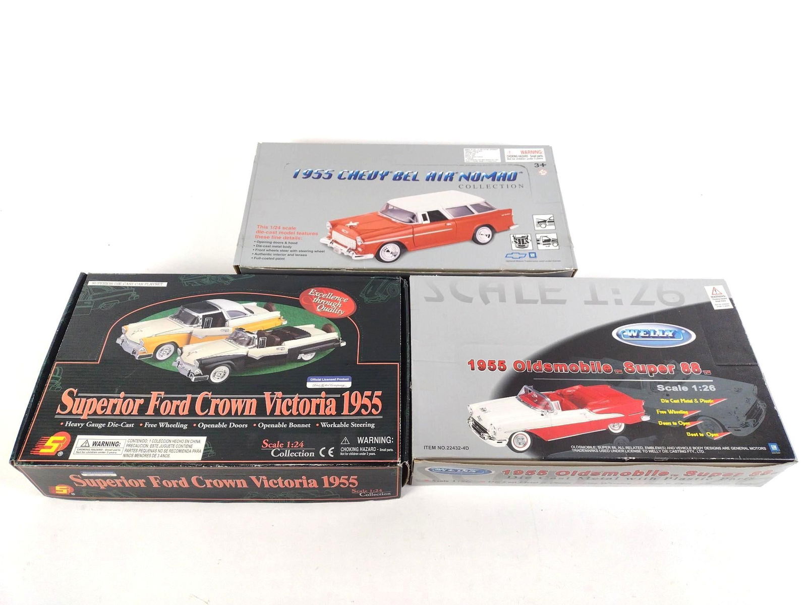 3 Die Cast Car Kits (1 of 4)