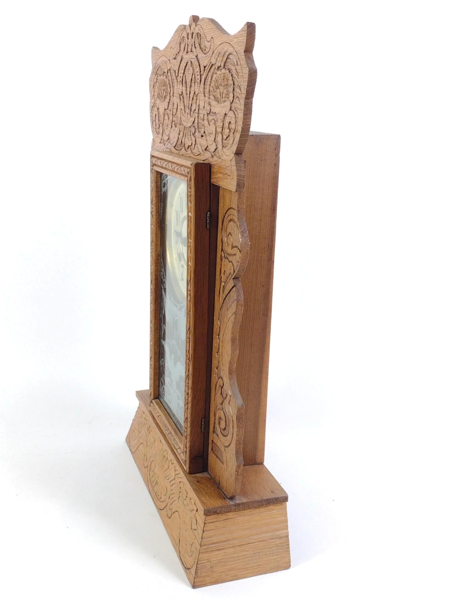 Gingerbread Shelf Clock - 4