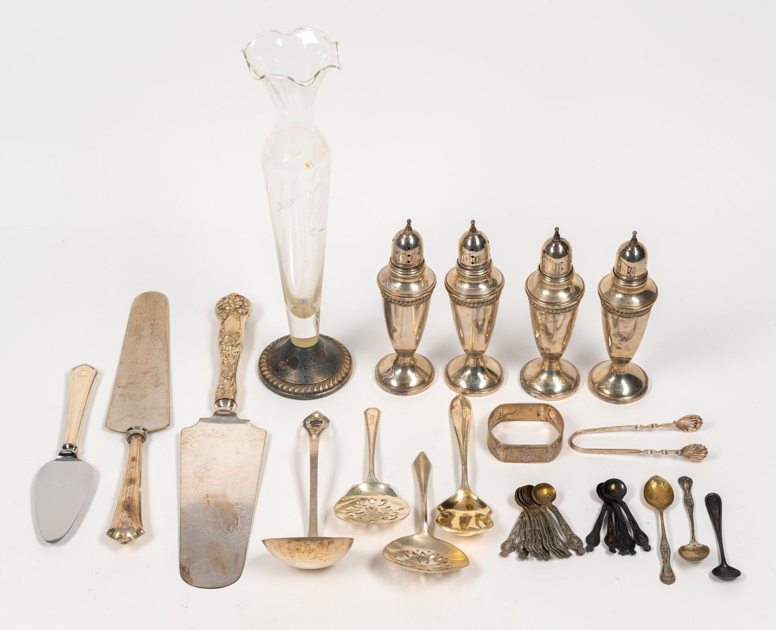 35 Pcs Sterling Silver, Weighted Sterling, and Sterling Handled (1 of 5)