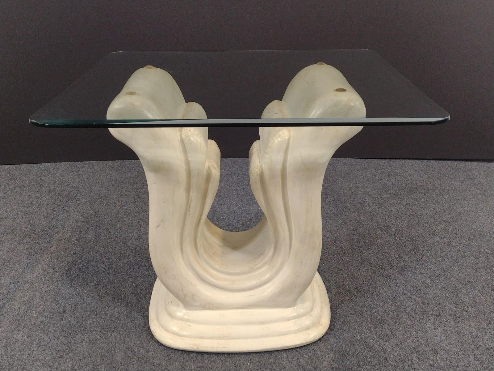 Modern Glass Top Table (1 of 4)