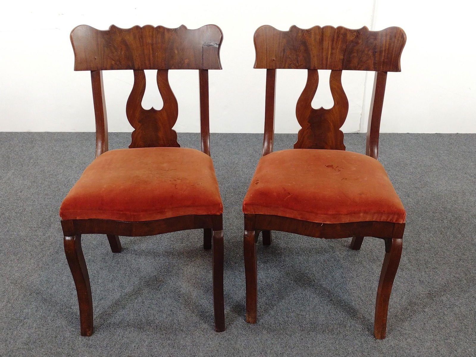 Pair of Antique Side Chairs (1 of 7)