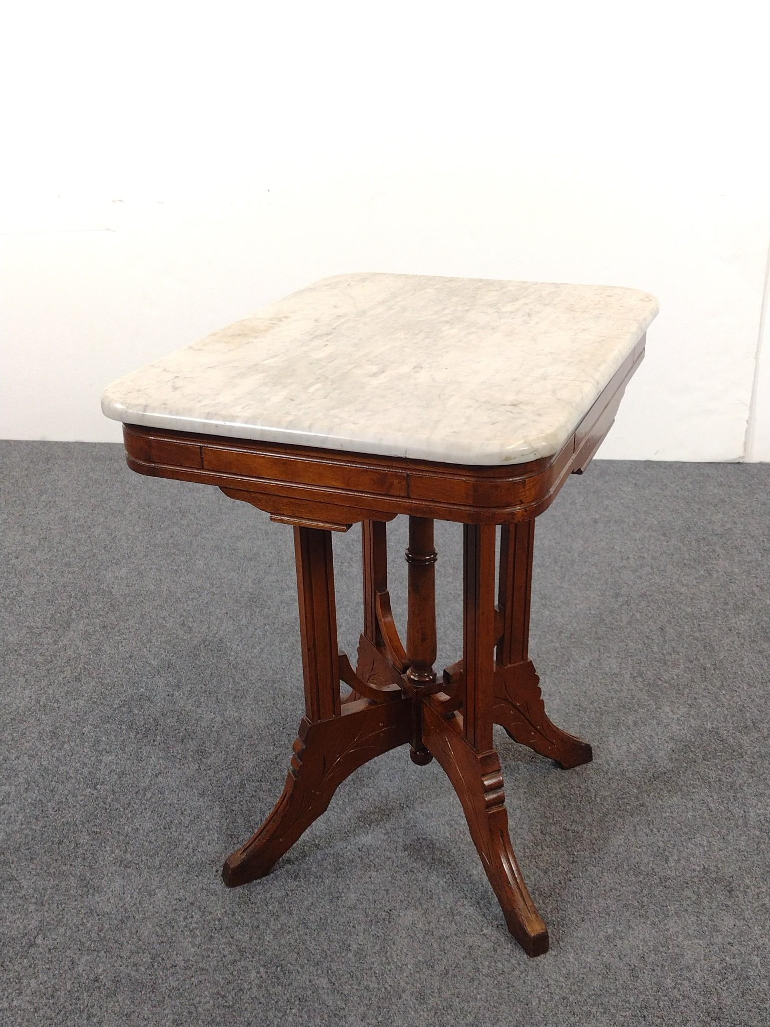 Marble Top Occasional Table - 3