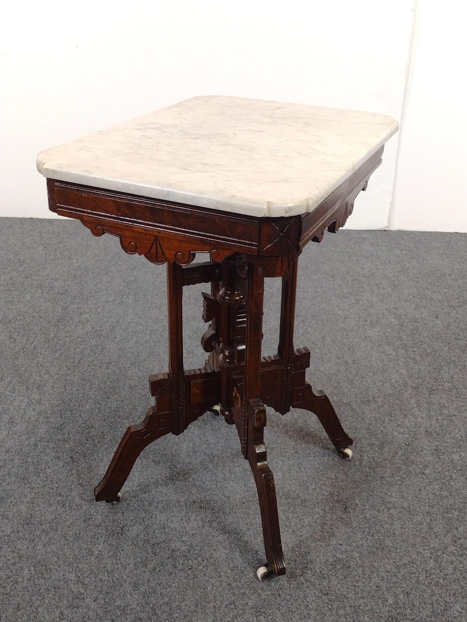 Marble Top Occasional Table - 3
