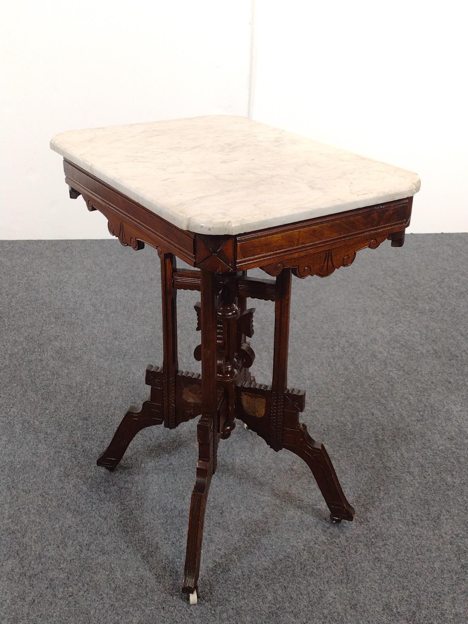 Marble Top Occasional Table - 4