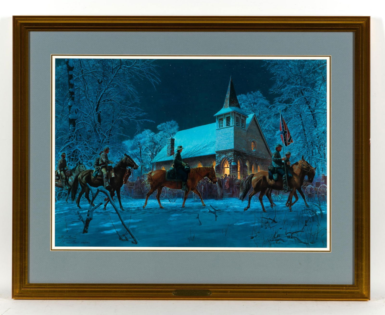 Mort Kunstler Signed Lithograph - 2