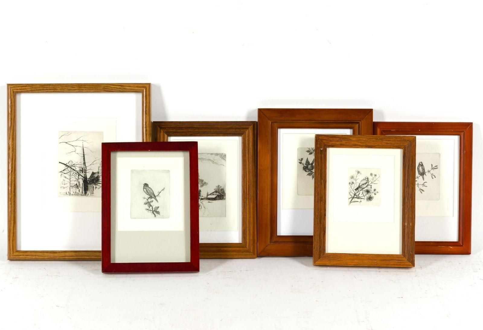6 Framed Etchings (1 of 5)