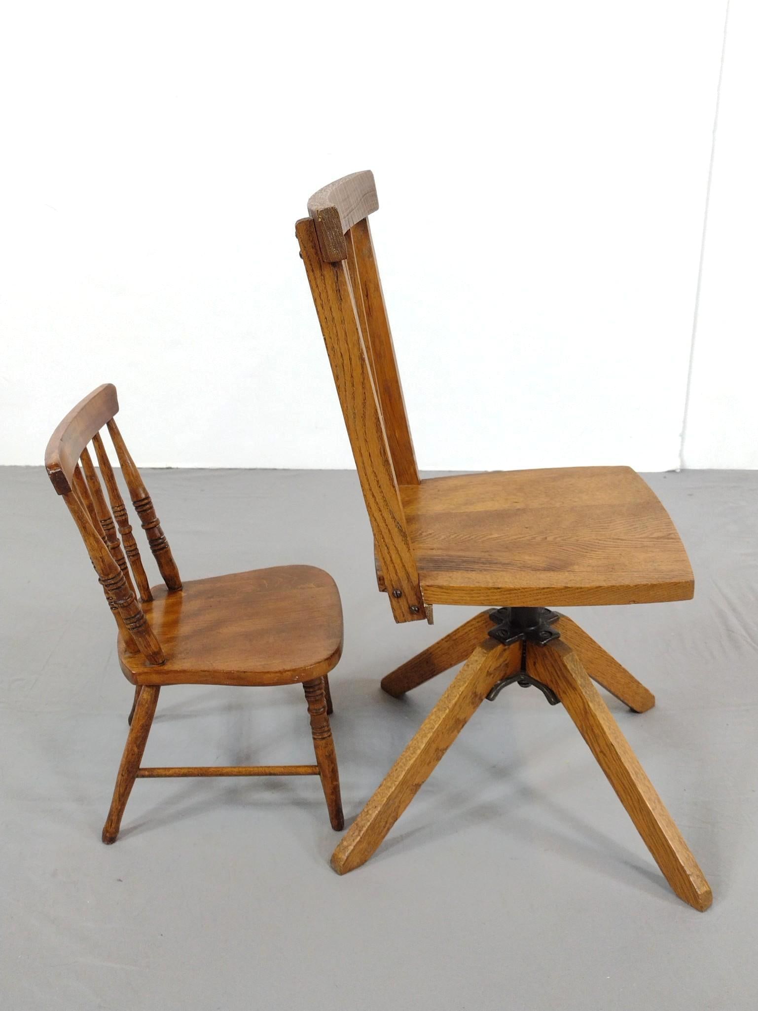 Two Antique Chairs - 4