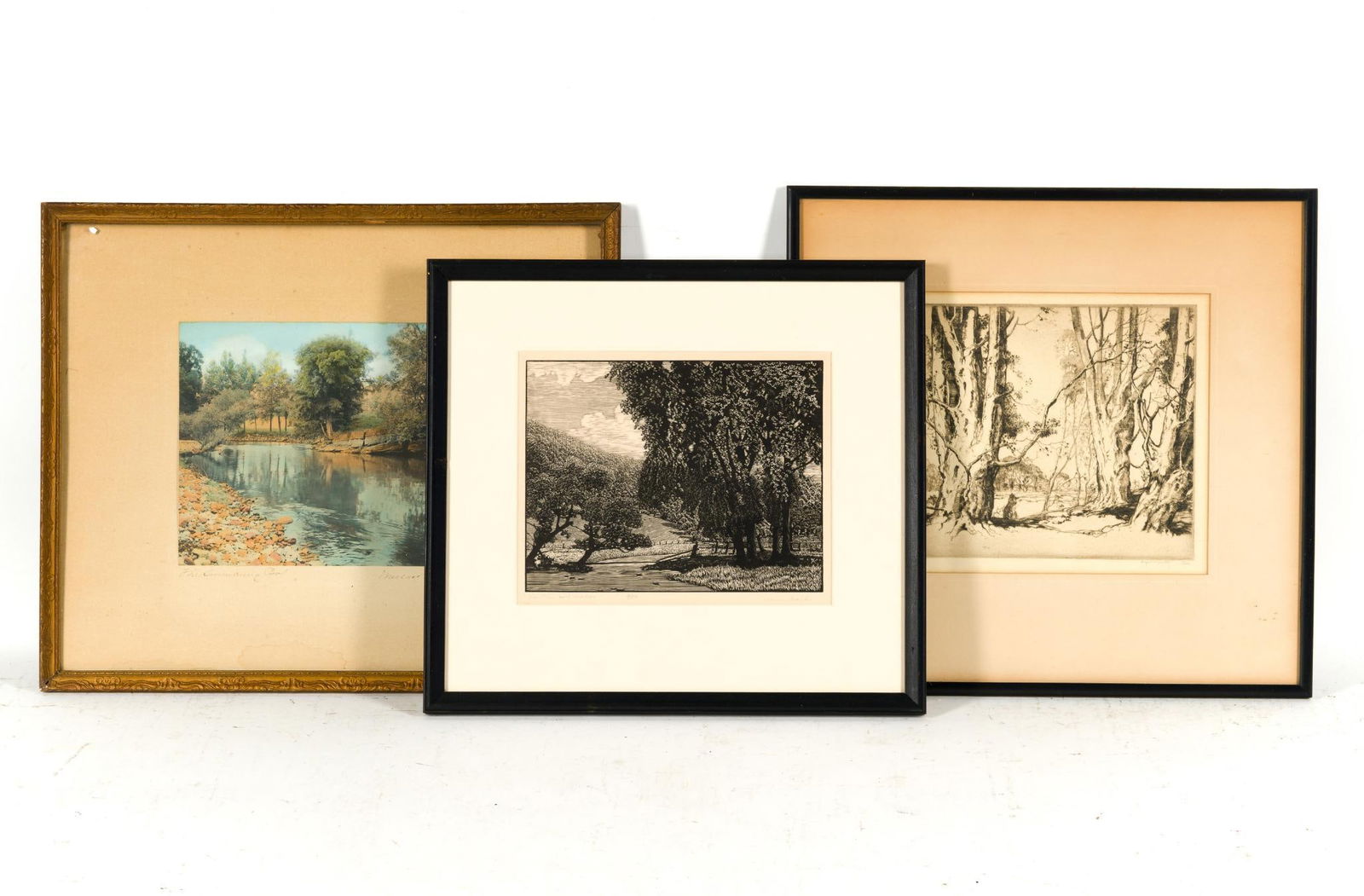 3 Framed Prints incl. Wallace Nutting (1 of 7)