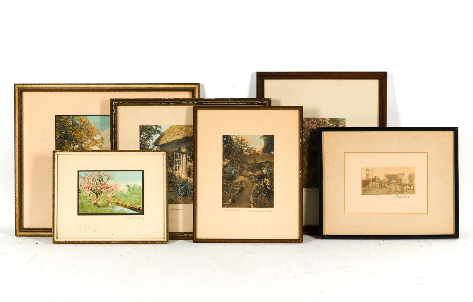 6 Wallace Nutting Framed Prints (1 of 7)