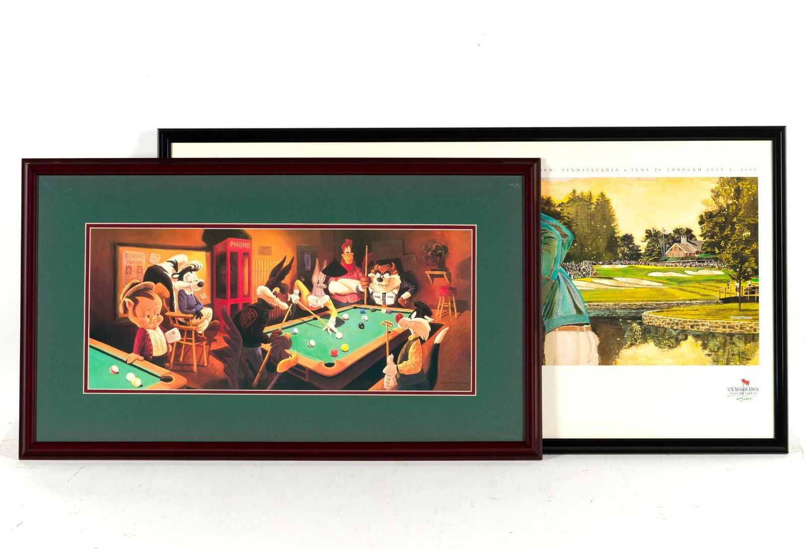 2 Sports Framed Novelty Prints Incl "Legends of the Millennium" (1 of 5)