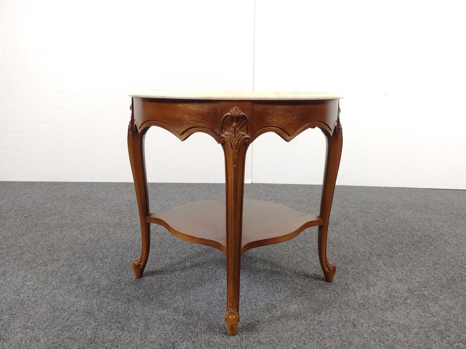 Marble Top Side Table - 3