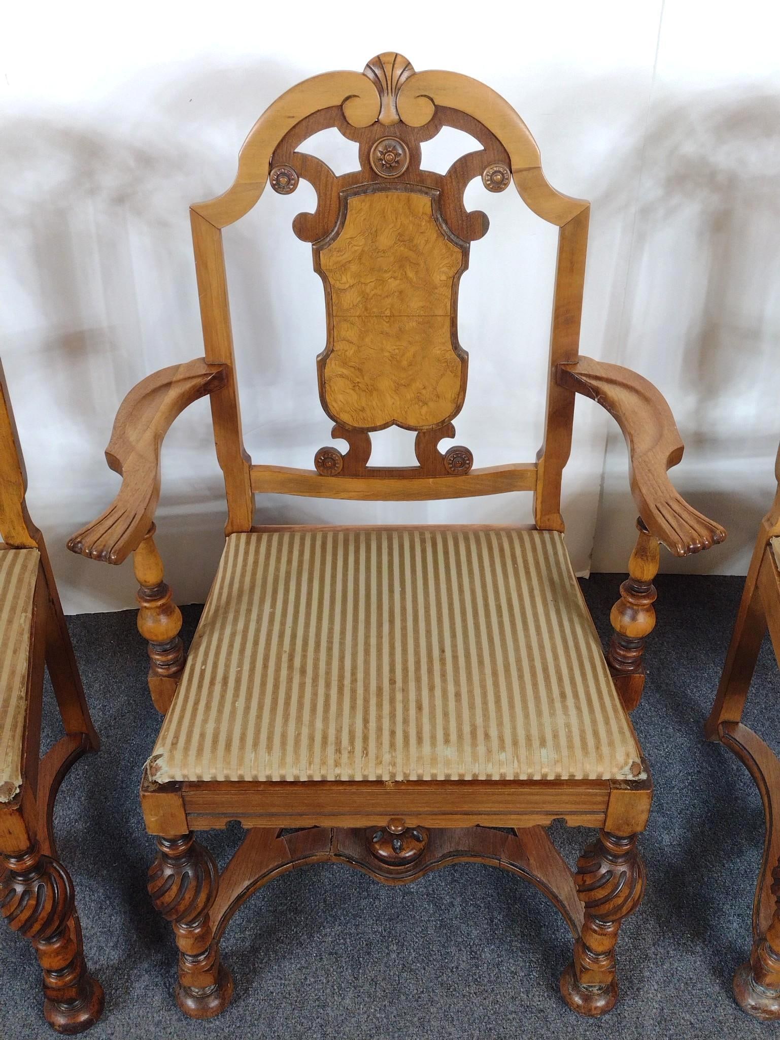 Three Dining Chairs - 3