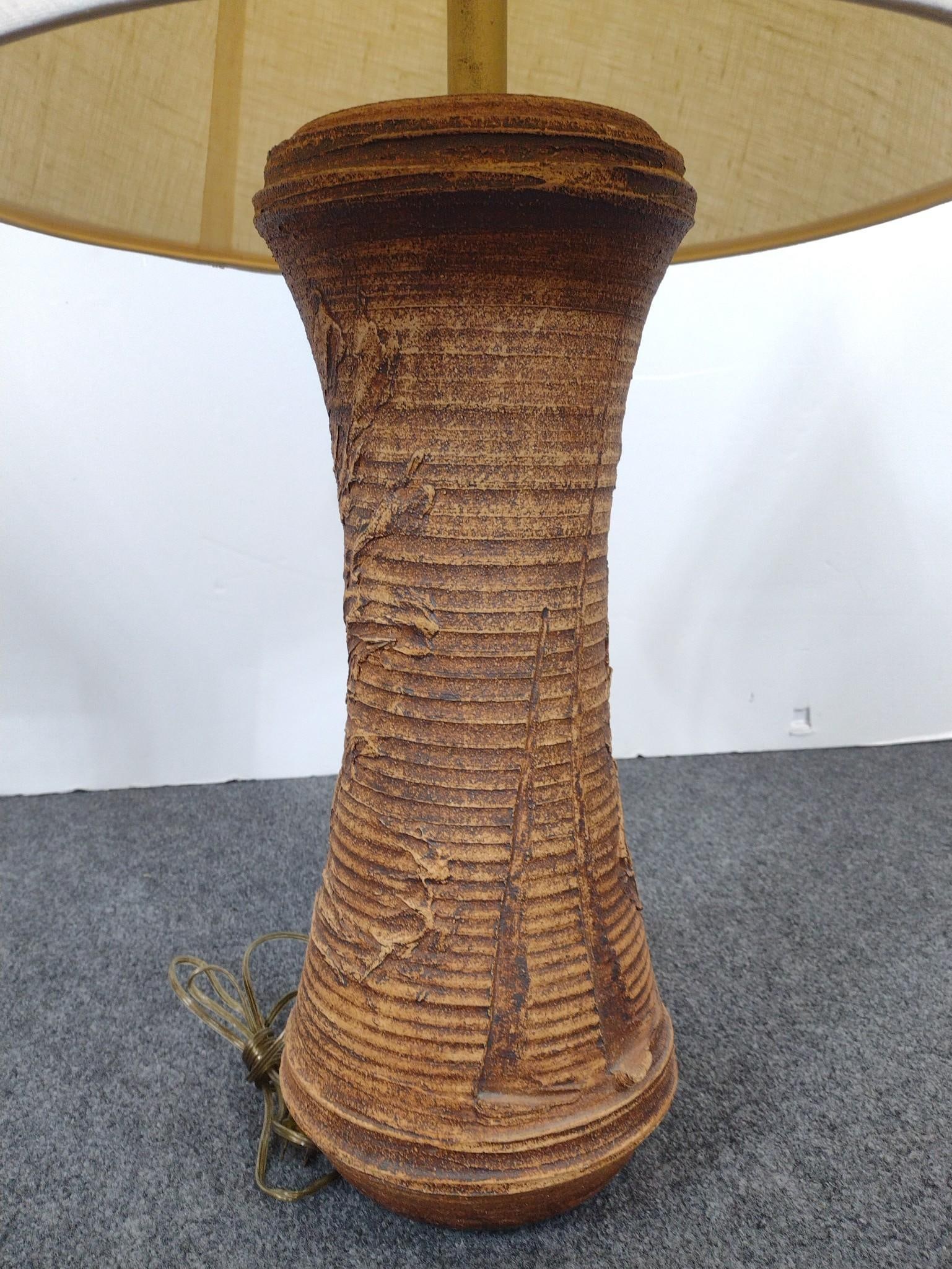 Pottery Table Lamp - 2