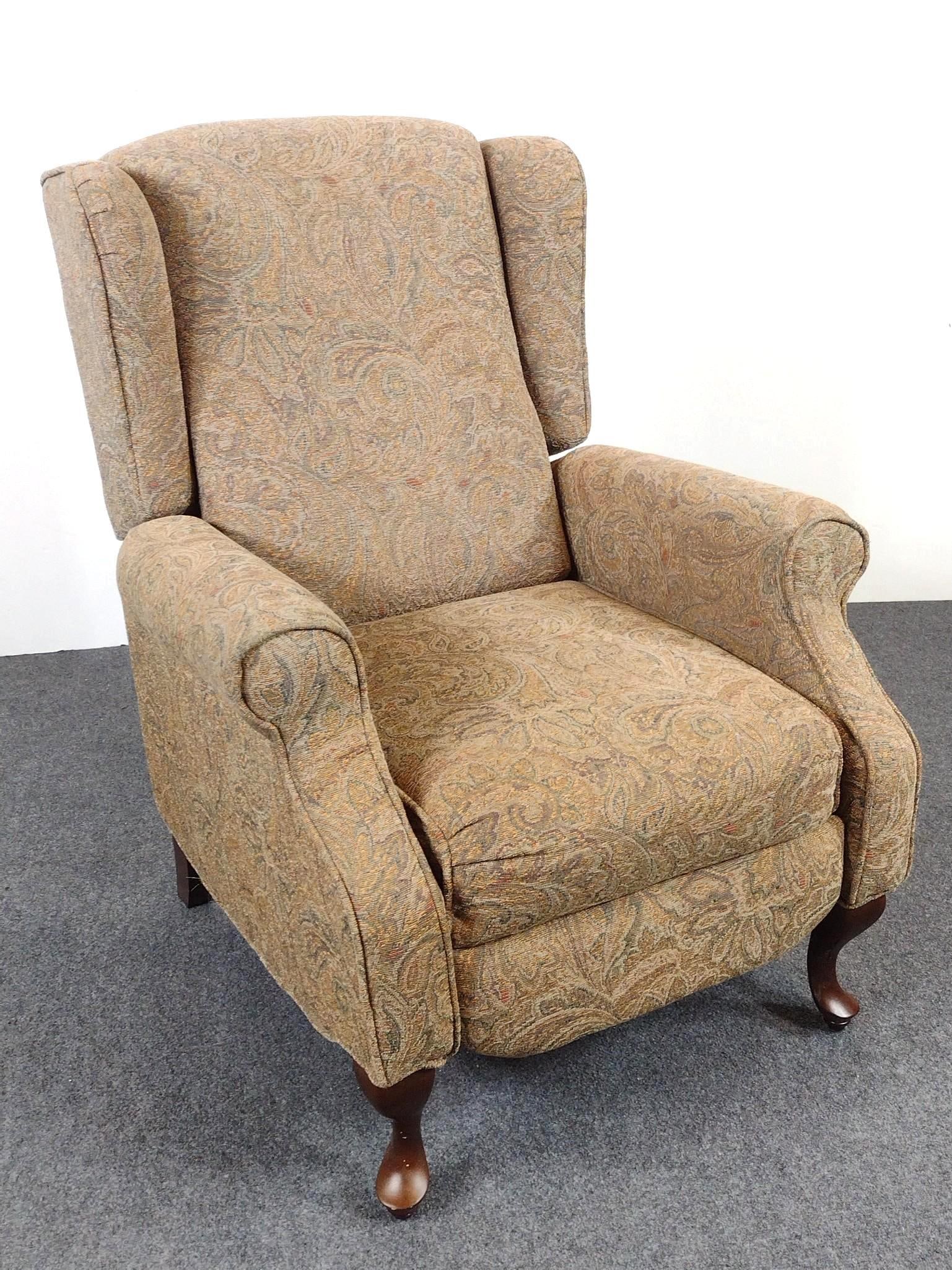 Klaussner Reclining Wing Back Chair (1 of 6)