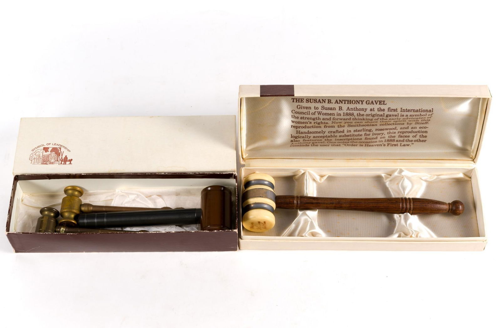 4 Gavels incl. Steiff (1 of 3)