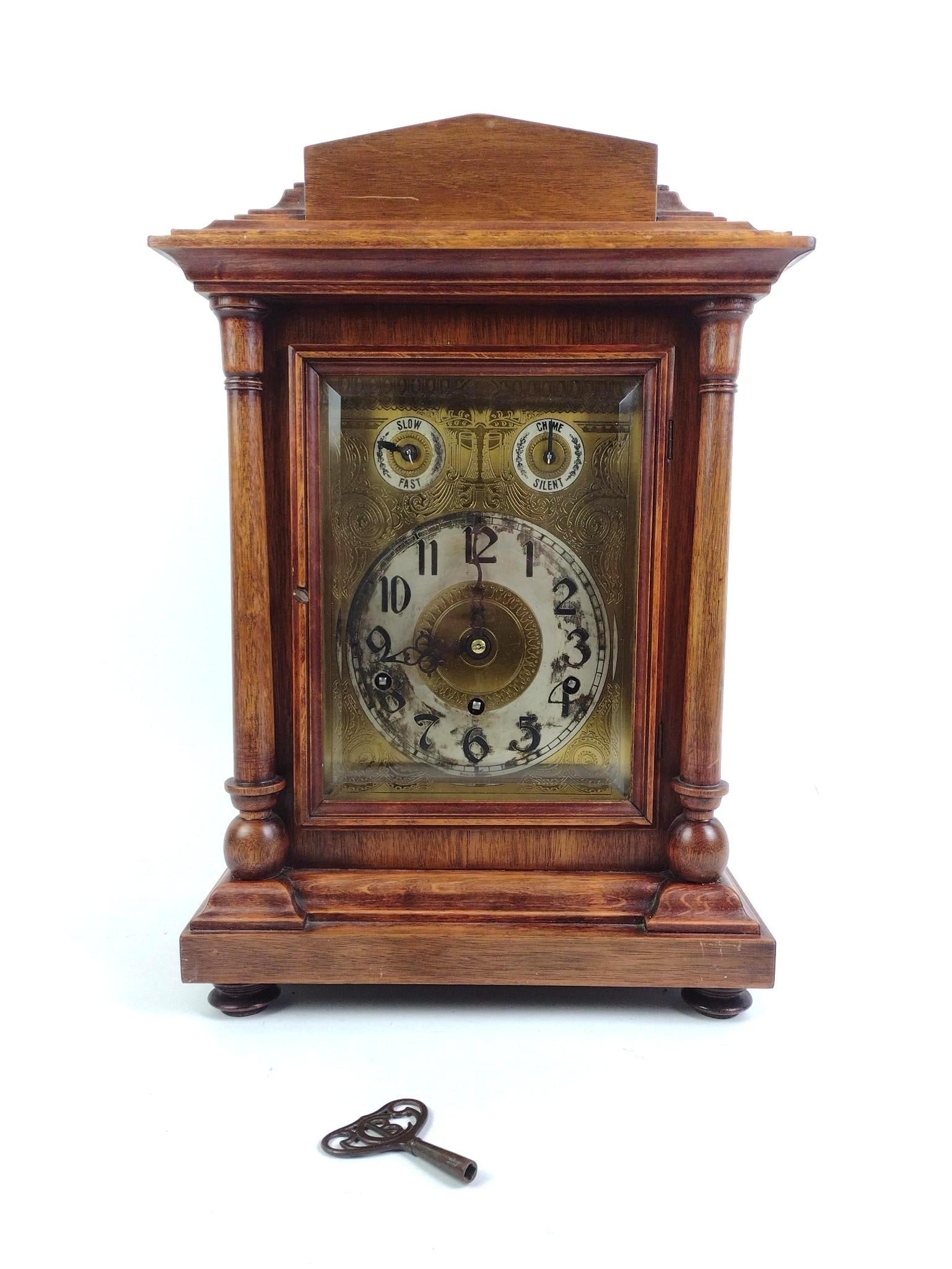 German Made Shelf Clock (1 of 8)