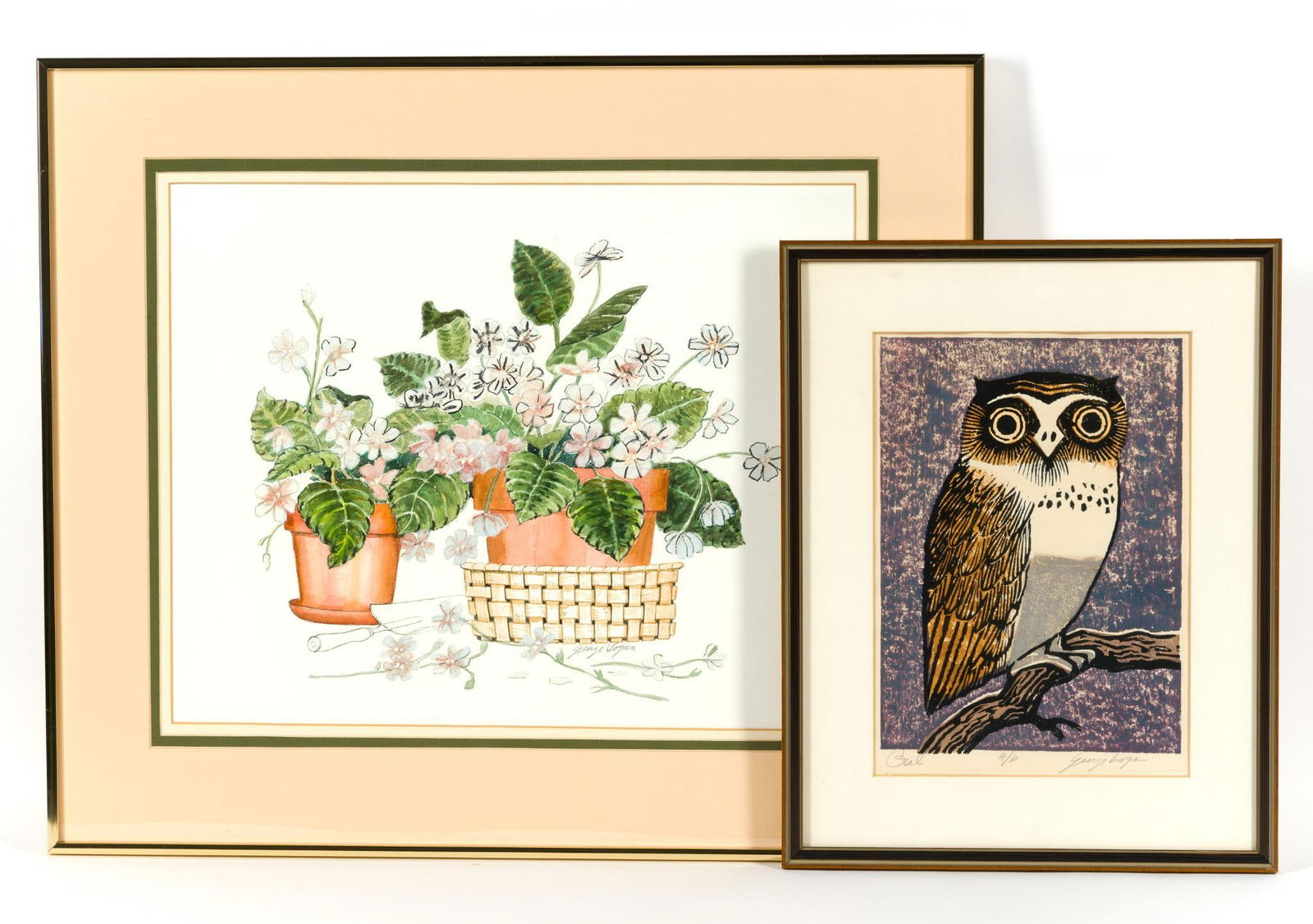 2 George Logan Framed Prints (1 of 7)