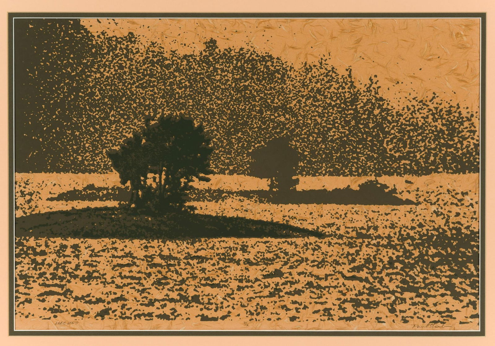 Paul Shaub "Lake Land" Lithograph (1 of 5)