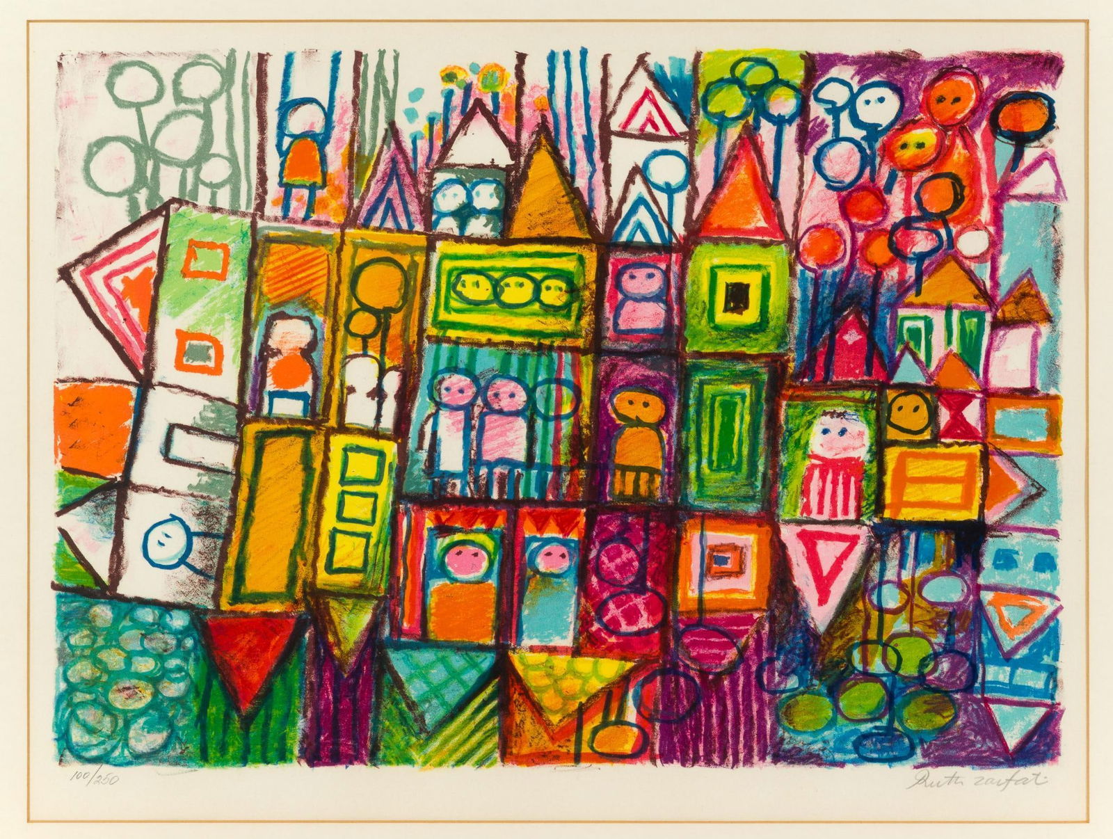 Ruth Zarfati "Kids in a House" Print (1 of 5)