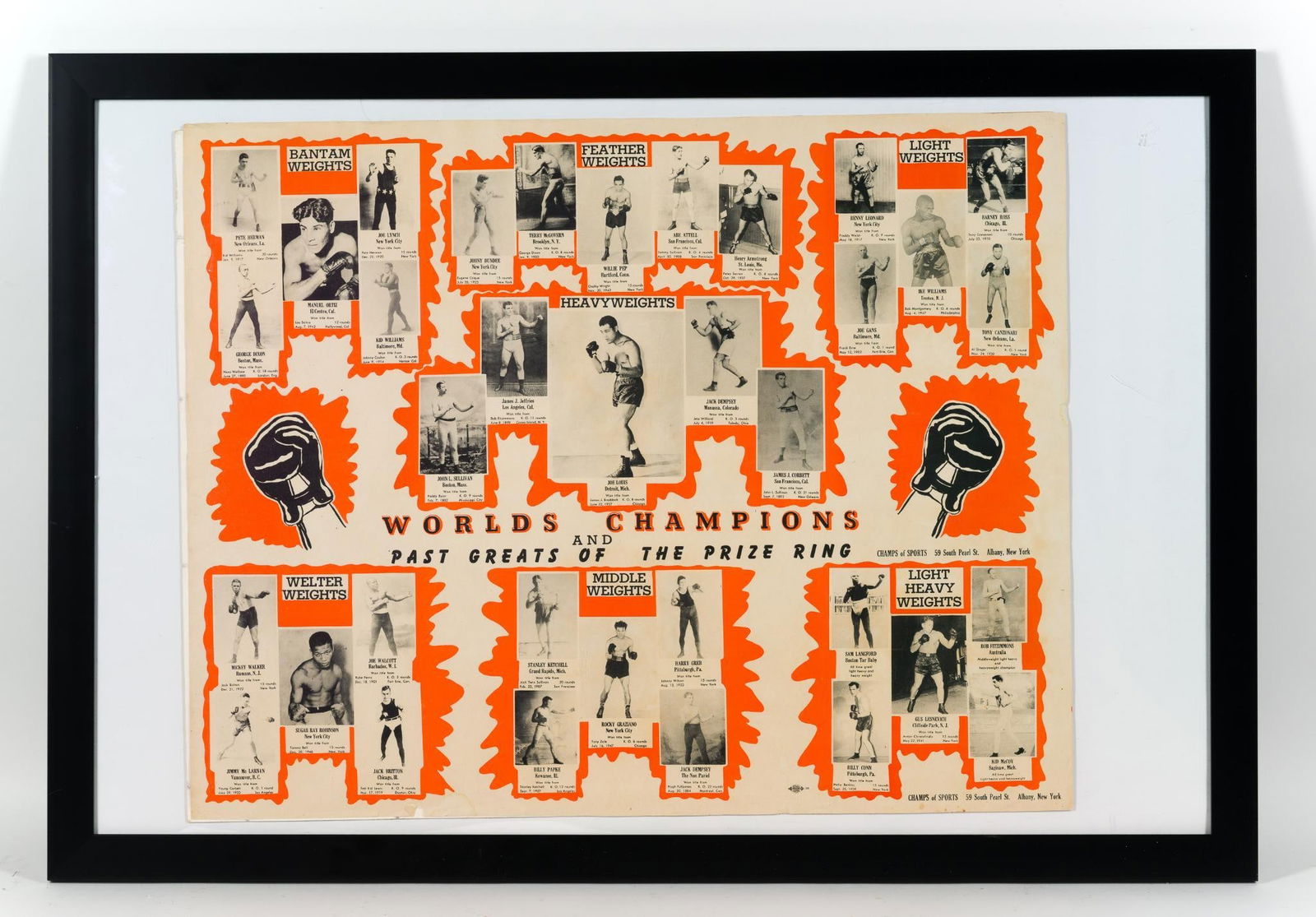 Worlds Champion Boxing Poster (1 of 2)