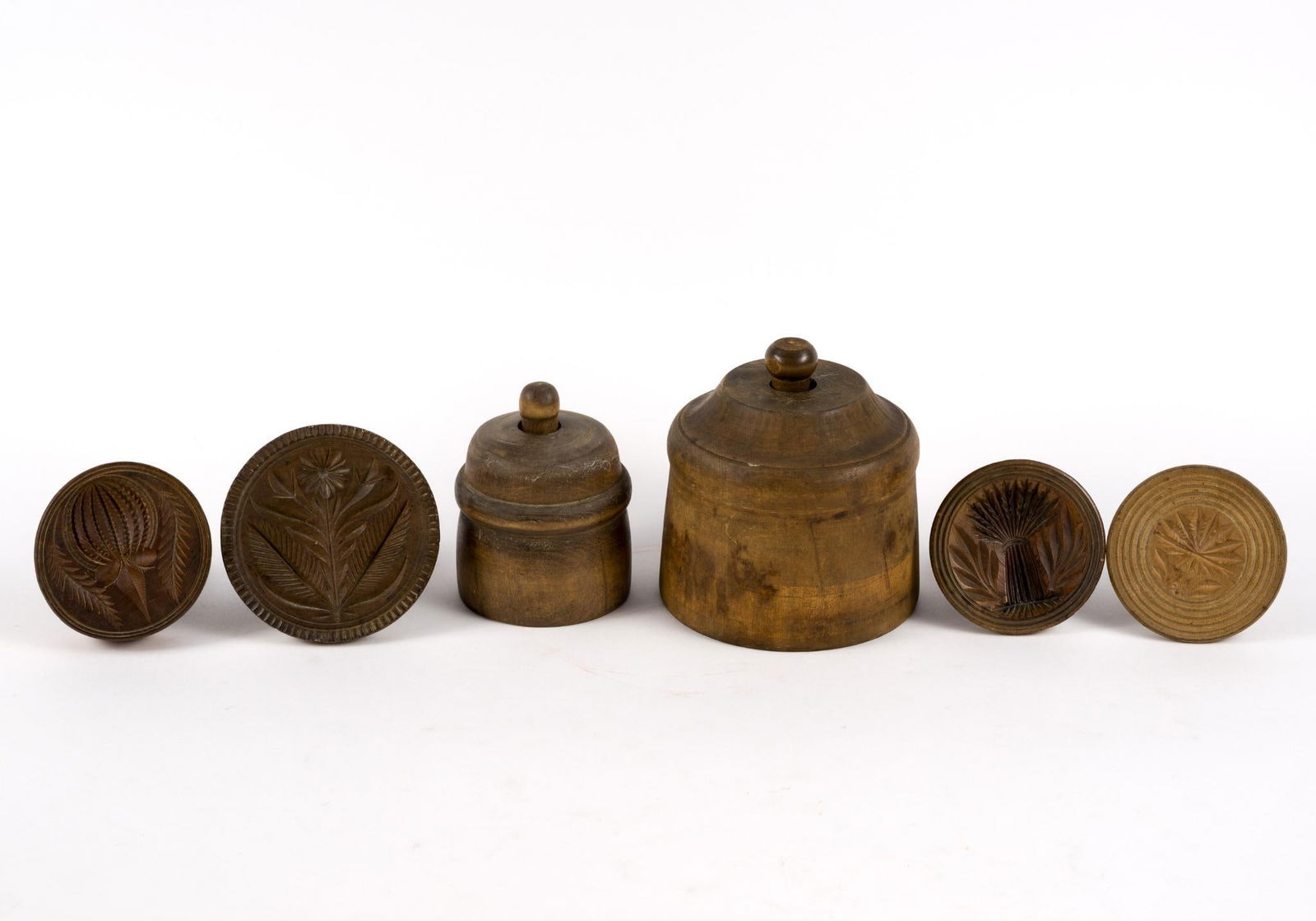 6 Antique Butter Molds (1 of 4)