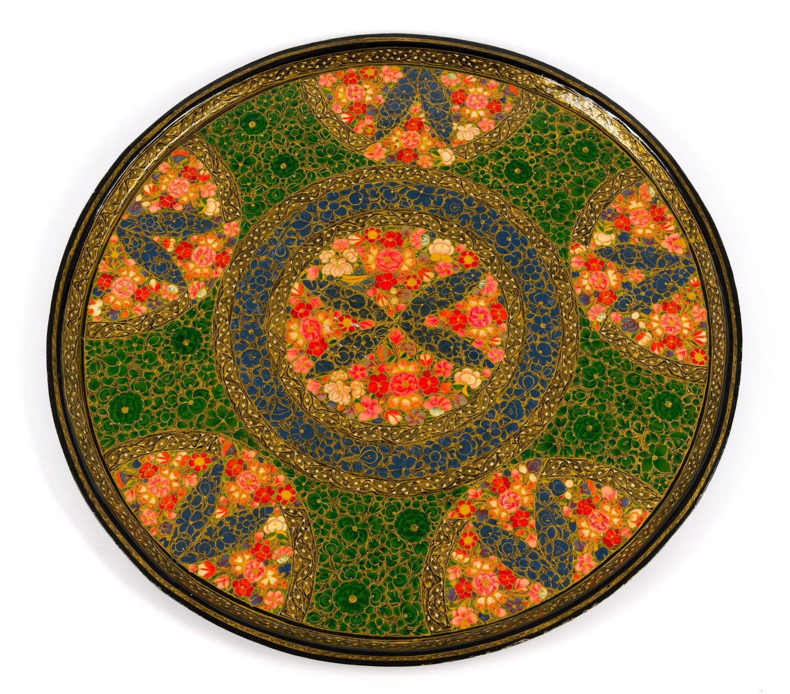 Kashmir India Handmade Tray (1 of 4)