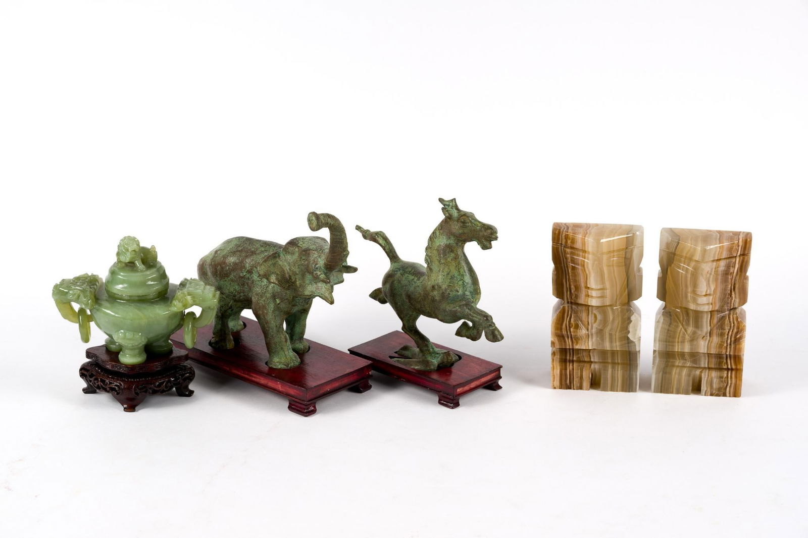 5 Decoratives incl Chinese Censer (1 of 4)